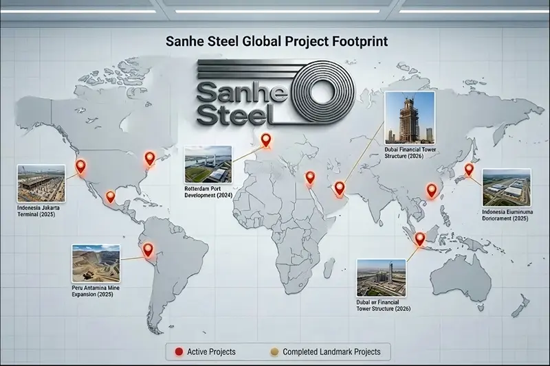 Көміртектің бейтараптығы аясындағы «Жасыл болат» байқауы: Sanhe Steel компаниясы 2026 жылғы көміртегі тарифін қалай жеңе алады?
