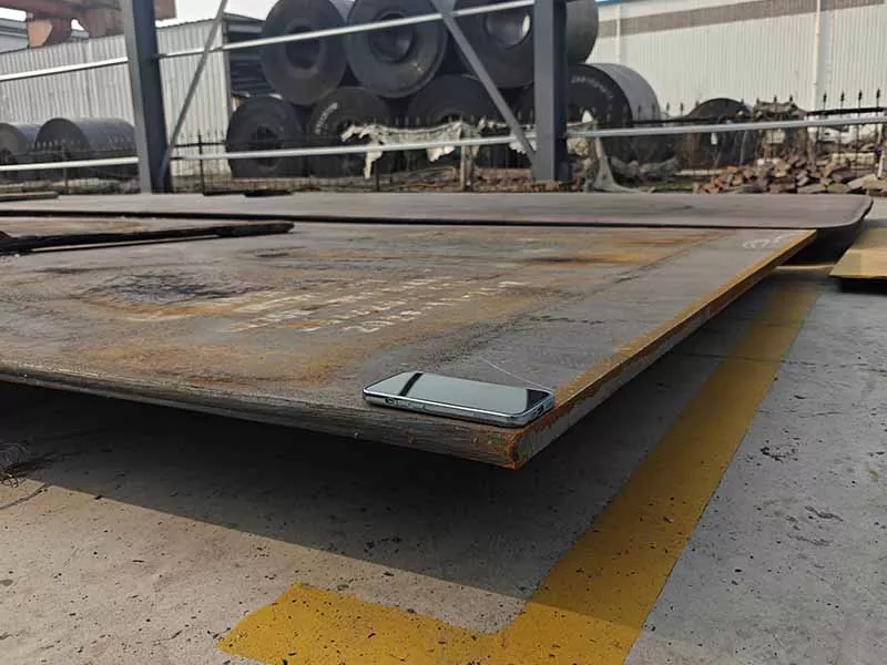 ASTM A36 ыстық илектелген болат табақ